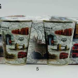 536-ANS-SG-03 London England Souvenir Shot Glass Set