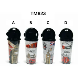 542-ANS-TM823 London Souvenir Travel Mug with Lid